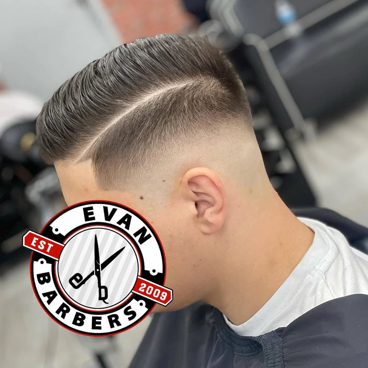 Precision fade haircut